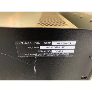 Cymer 06-10002-03 Power Supply